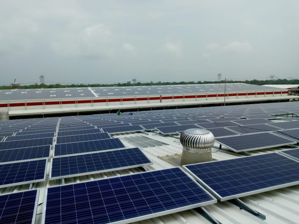 Affordable solar panels for Indian homes.